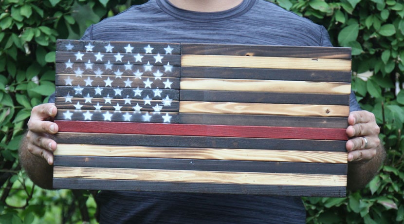 Thin Red Line Poly